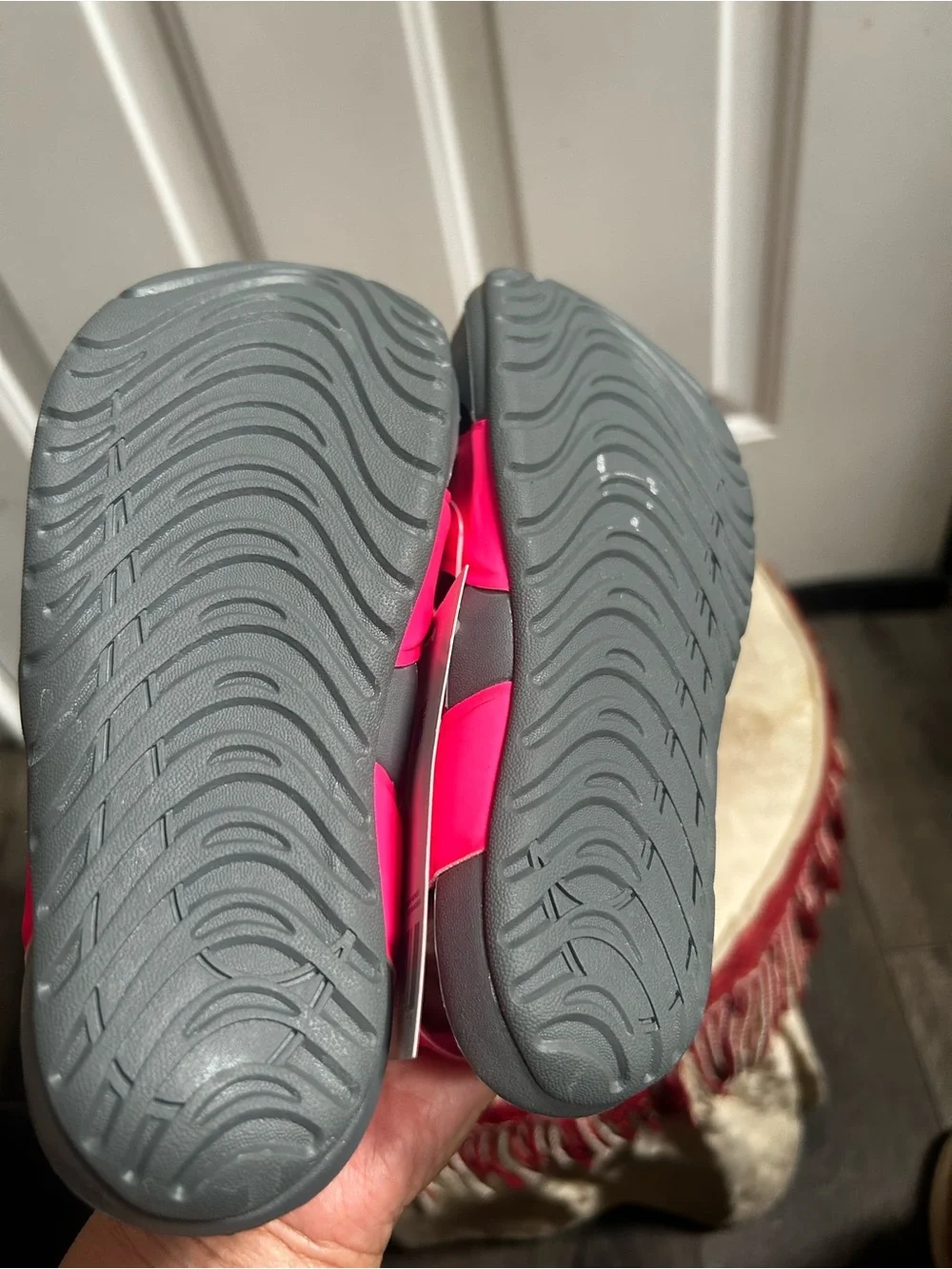 Nike Kids' Sunray Protect 2D Pink Water Shoes Sz 12C